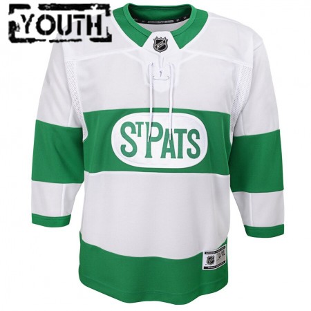 Kinder Eishockey Toronto Maple Leafs Toronto St. Patricks Trikot Weiß Vintage Authentic